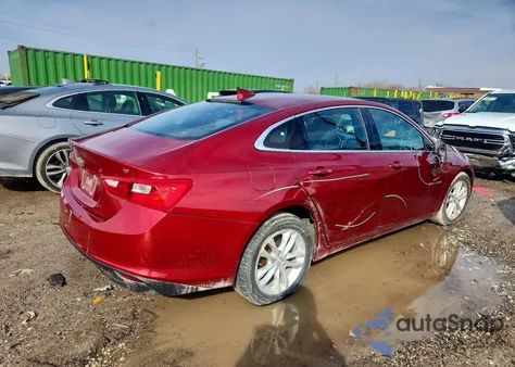 2018 Chevrolet Malibu Lt from USA, damaged, VIN 1G1ZD5ST3JF205593
